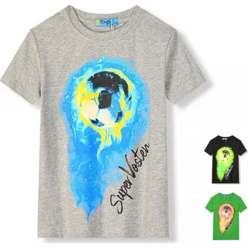 Chlapecké tričko KUGO CHLAPECKÉ TRIČKO "SCORE" Barva: šedá, Velikost: 116