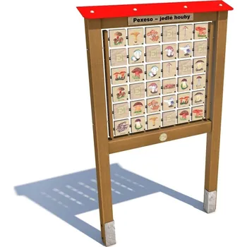 Pexeso Edukační panel Pexeso - Houby 200