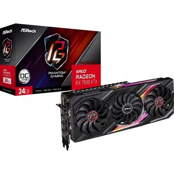 Grafická karta Grafická karta ASRock Radeon RX 7900 XTX Phantom Gaming OC 24 GB