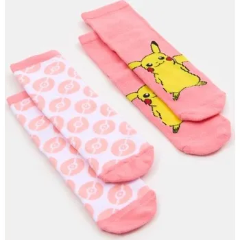 Dětská móda Sinsay - Sada 2 párů ponožek Pokémon - vícebarevná - 792CF-MLC - 792CF-MLC-R26