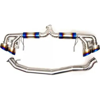 Zadní díl výfuku TurboWorks CatBack výfukový systém Nissan GTR R35_1