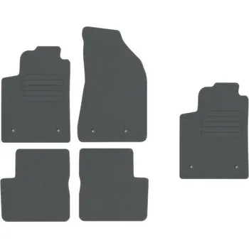 autokoberec Kobercové rohožky Edecor velurové 5 ks