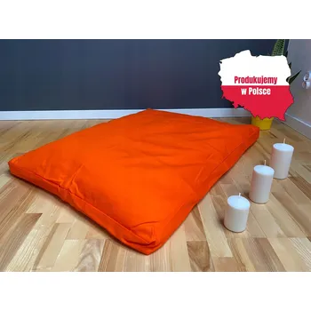 podložka na cvičení Podložka na MEDITACI ZABUTON 70x90 cm - oranžová
