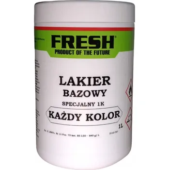 Lak na dřevo Základní lak FRESH FSO 445A BLU / GRANATOWY TIRRENO 1L 1:0,7