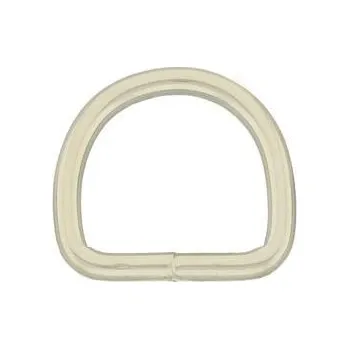 Organizér galanterie Pro Háčkování Sedlářský polokroužek 16x16 mm nikl Počet: 1 ks