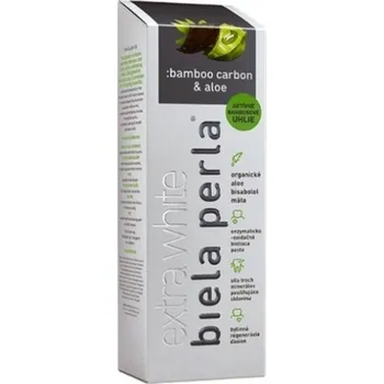 Dentální hygiena Zubní pasta - carbon & aloe