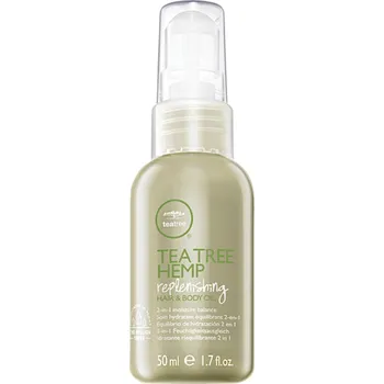 Vlasová regenerace Hydratační olej na vlasy a tělo s konopným olejem Paul Mitchell Tea Tree Hemp - 50 ml + dárek zdarma