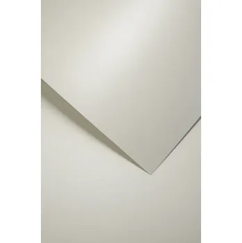 Barevný papír Galeria Papieru ozdobný papír Millenium bílá 100g, 50ks