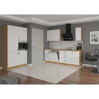 Kuchyňská linka Kuchyňská linka STILO BÍLÁ / DUB ARTISAN VII