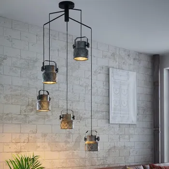 Eglo 39856 - Přisazený lustr HILCOTT 5xE27/40W/230V