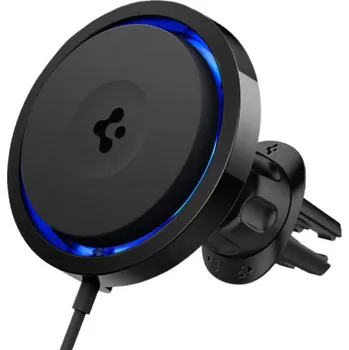 Telefonní příslušenství Spigen OneTap Pro 3 Cryomax magnetický držák do auta do ventilační mřížky s bezdrátovým nabíjením pro iPhone - černý