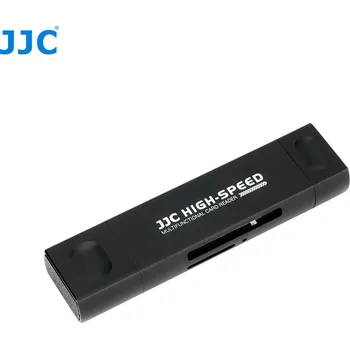 Čtečka paměťových karet JJC Multifunkční čtečka paměťových karet pro iphone černá