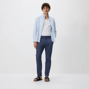 Pánské kalhoty Reserved - Kalhoty chino slim fit - tmavomodrá - 8340H-59M - 8340H-59M-36