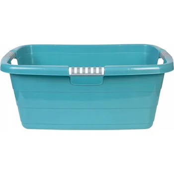 Koš na prádlo Volně stojící koš na prádlo Aquapur 40 l, modrý