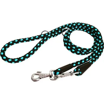 Vodítko pro psa BAFPET Lanové přepínací vodítko UZLÍK 14mm - Světle modrá
