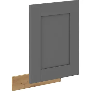Kuchyňská skříňka Dvířka na vestavnou myčku 45cm LUNA DUSTGREY / DUB ARTISAN ZM 570x446