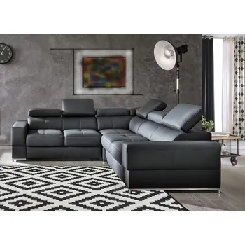 Sedací souprava Kožená sedací souprava BAZALT III