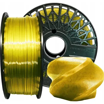 Filament Filament F3D PET-G Žlutý Transparentní 0,5kg 1,75mm pro 3D tiskárnu