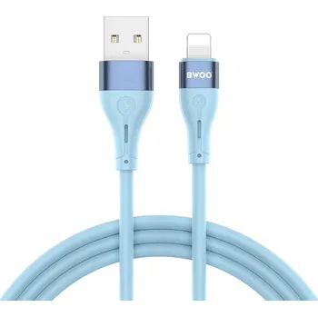 Datový kabel Kabel BWOO USB - Apple Lightning 1 m modrý