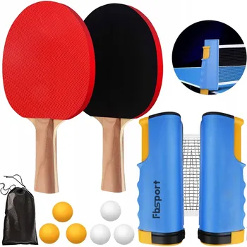 Pingpongová pálka Sada pálek a míčků na stolní tenis na ping pong