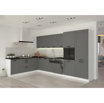 Kuchyňská linka Kuchyňská linka LUNA DUSTGREY / BÍLÝ MAT V