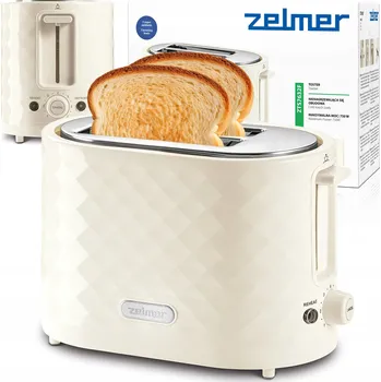Toustovač Béžový Toustovač Zelmer ZTS7632F Fryderyk 750 W