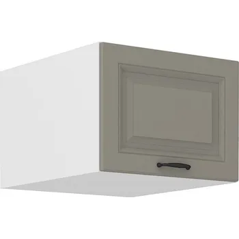 Kuchyňská skříňka Horní nadstavbová skříňka STILO CLAYGREY / BÍLÝ MAT 50 NAGU-36 1F