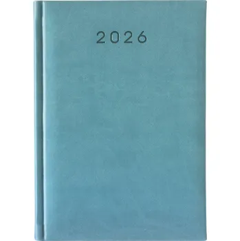 Diář Knižní kalendář 2026 A5 Scriba modrý