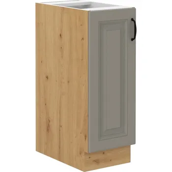 Kuchyňská skříňka Spodní výsuvná skříňka STILO CLAYGREY / DUB ARTISAN 30 D CARGO BB