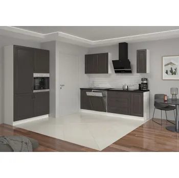 Kuchyňská linka Kuchyňská linka STILO GRAFIT / BÍLÝ MAT III
