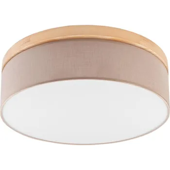 Brilagi - LED Stropní svítidlo BELLADONNA 3xE27/15W/230V pr. 50 cm béžová/borovice