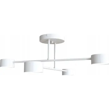 Emibig HALO 4 WHITE Stropní Stropní Svítidlo / stropní svítidlo, Ocel, práškově lakovaná bílá