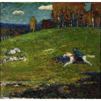 Plakát Plakát, Obraz - Blue Rider (1903), Wassily Kandinsky