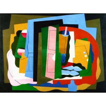 Plakát Plakát, Obraz - The Pink Door, Georges Valmier