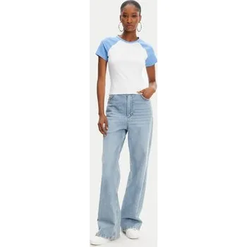 Pánské tričko Juicy Couture T-Shirt Contrast JCWCT125307 Bílá Slim Fit M