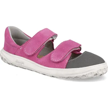 Dívčí sandály Barefoot dětské sandály Jonap - B21 růžové Velikost: 33