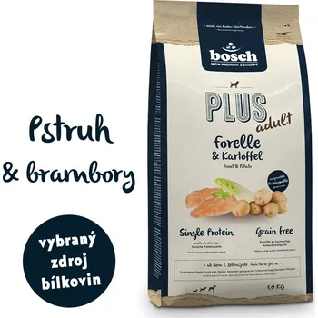 Krmivo pro psa Bosch HPC PLUS Adult Trout & Potato 1 kg