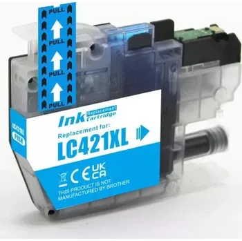 Brother LC-421XLC - kompatibilní náplň pro DCP-J1050DW, DCP-J1140DW, DCP-J1800DW, MFC-J1010DW