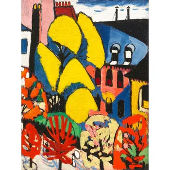 Plakát Plakát, Obraz - Trees in Paris, Henry Lyman Saÿen