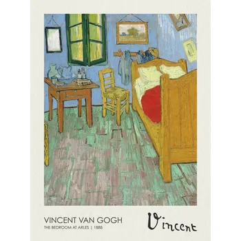 Plakát Plakát, Obraz - The Bedroom at Arles (1889), Vincent van Gogh
