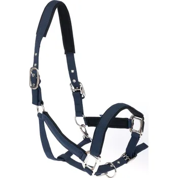 Nomad Tales ohlávka s neoprenovým polstrováním, tmavě modrá, pro koně pony