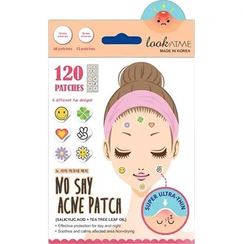 Léčba akné LOOK AT ME Don't Be Shy Acne Patch 120 ks