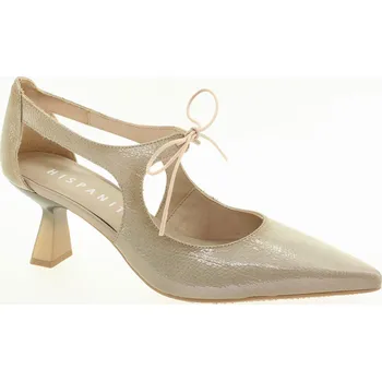 Dámské lodičky HISPANITAS Dámské béžové kožené lodičky HV253934-TAUPE-245 Velikost 38