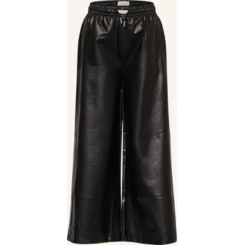 Calvin Klein Dívčí Marlene Kalhoty V Koženém Vzhledu, černá, 152