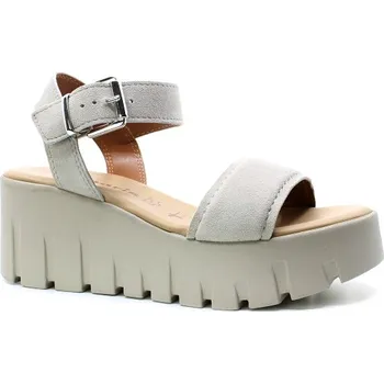 Dámské sandále TAMARIS 1-28712-42 taupe suede, dámské sandály vel.41 (TAMARIS 1-28712-42 taupe suede)