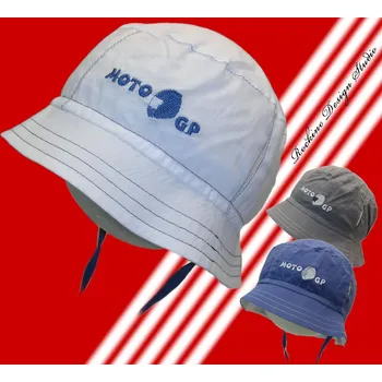 Kojenecká čepice ROCKINO Letní chlapecký klobouček, šedý Varianta: 46cm