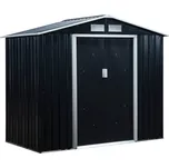 Aga Zahradní domek 213x130x185 cm Černý