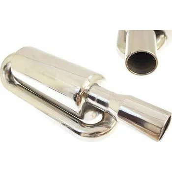 Výfuková trubka Sportovní výfuk 1x 76mm, vstup 63,5mm TurboWorks