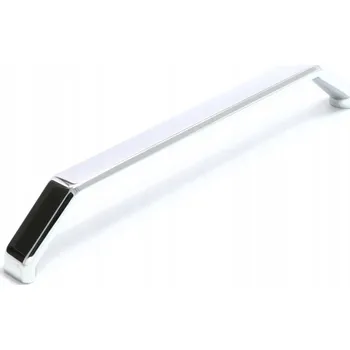 Nábytkové kování Nábytková úchytka klasická stříbrná lesklá 23,4 x 1,4 x 2,8 cm