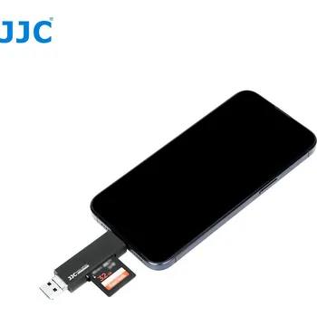 Čtečka paměťových karet JJC Multifunkční čtečka paměťových karet USB 3.0, SD, TF černá